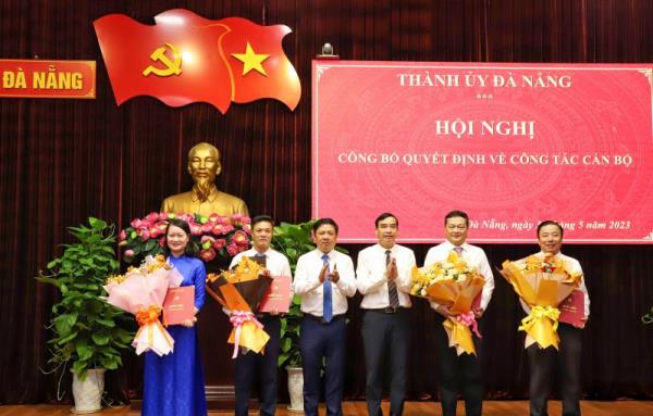 Đà Nẵng công bố quyết định điều động, bổ nhiệm nhiều cán bộ chủ chốt