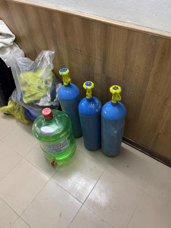 Phát hiện điểm chuyên cung cấp khí cười cho các quán bar, karaoke