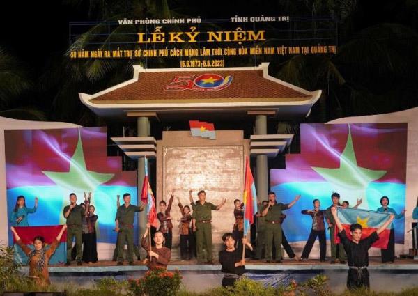 Kỷ niệm 50 năm ngày ra mắt Trụ sở Chính phủ CMLTCHMN Việt Nam: Chương trình nghệ thuật đặc biệt Một Chính phủ vì khát vọng hòa bình