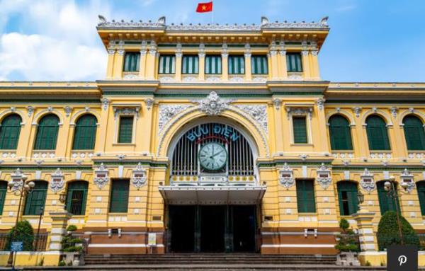 Bưu điện thành phố Hồ Chí Minh đứng 2/11 bưu điện đẹp nhất thế giới
