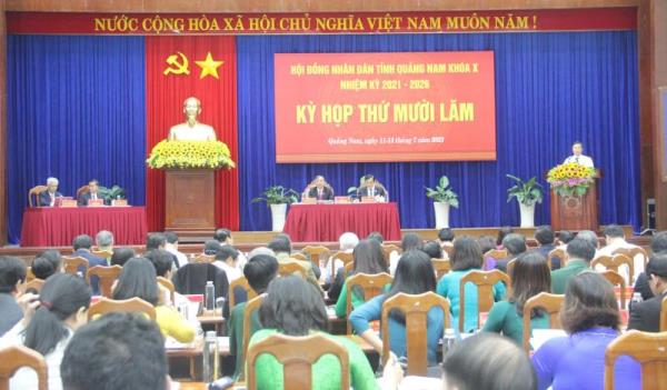 Phó Chủ tịch Quốc hội Nguyễn Đức Hải tham dự Kỳ họp thứ 15 HĐND tỉnh Quảng Nam