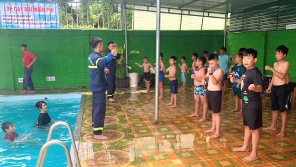 Đắk Nông: Lan tỏa chương trình hướng dẫn kỹ năng phòng, chống đuối nước cho trẻ em của Công an huyện Đắk Mil