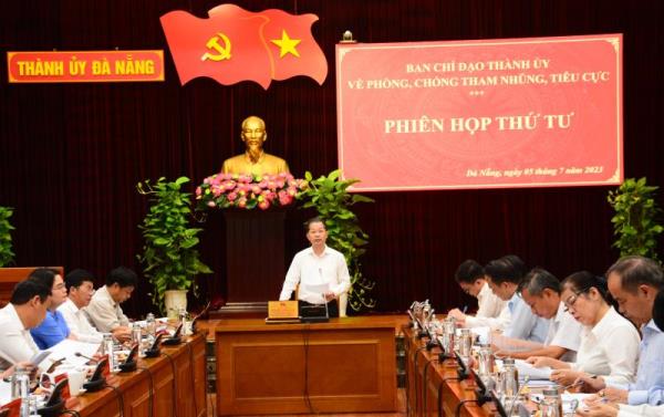 Kết quả hoạt động của Ban chỉ đạo Thành ủy Đà Nẵng về Phòng chống tham nhũng, tiêu cực được Ban chỉ đạo Trung ương đánh giá cao