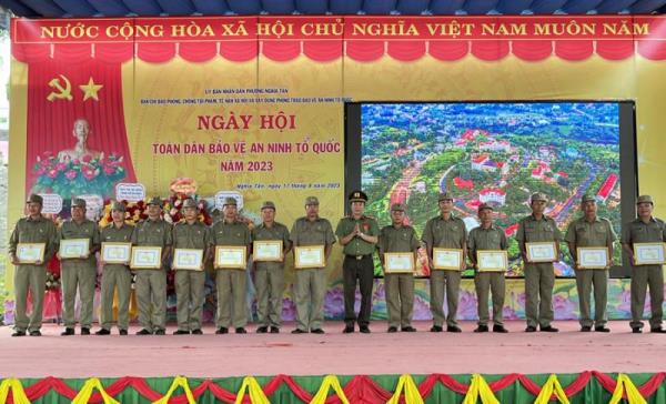 Đắk Nông: Sôi nổi Ngày hội toàn dân bảo vệ ANTQ năm 2023 ở phường Nghĩa Tân