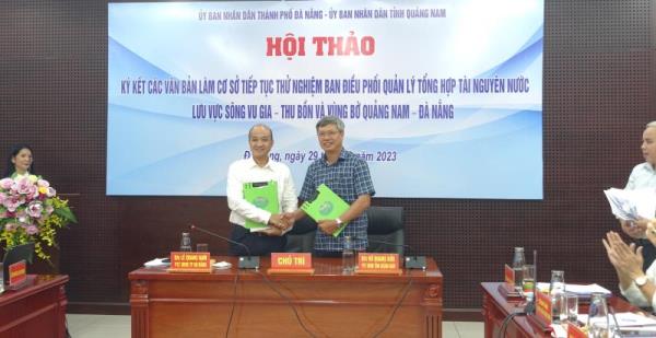 Phối hợp quản lý tài nguyên nước trên lưu vực sông Vu Gia - Thu Bồn