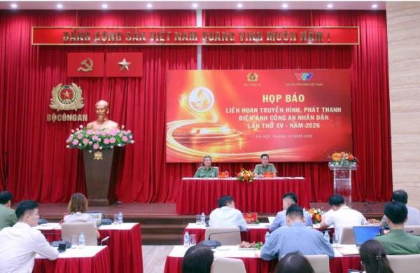 Họp báo Liên hoan Truyền hình, Phát thanh, Điện ảnh CAND lần thứ XV - năm 2026