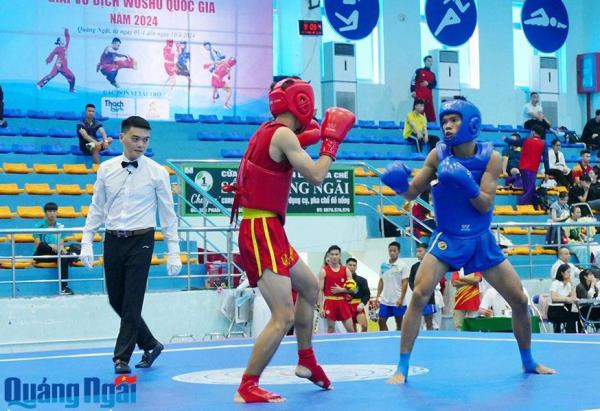 Hơn 500 VĐV tranh tài tại Giải vô địch Wushu quốc gia năm 2024
