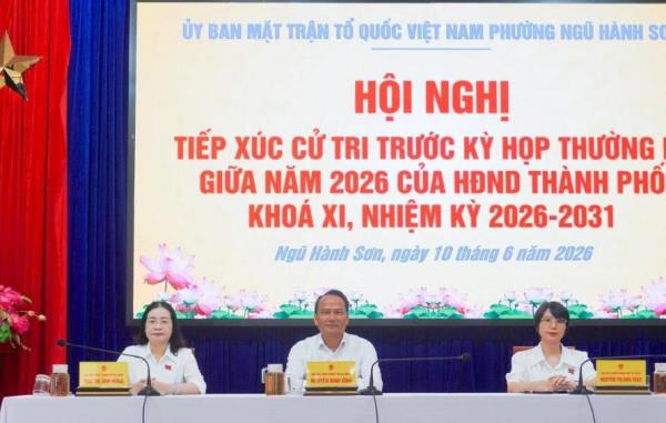 Cử tri kiến nghị nâng cao hiệu quả quản lý đô thị và đời sống dân sinh