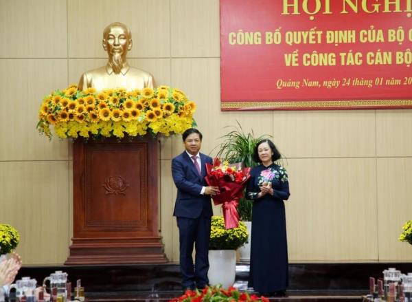 Ông Lương Nguyễn Minh Triết giữ chức Bí thư Tỉnh ủy Quảng Nam