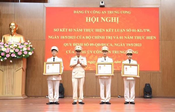 Lực lượng Công an nhân dân gương mẫu, đi đầu học tập và làm theo lời Bác