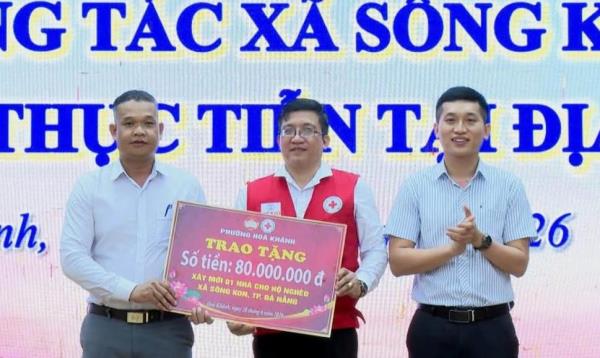 Khởi công nhà Đại đoàn kết cho hộ đặc biệt khó khăn ở xã Sông Kôn