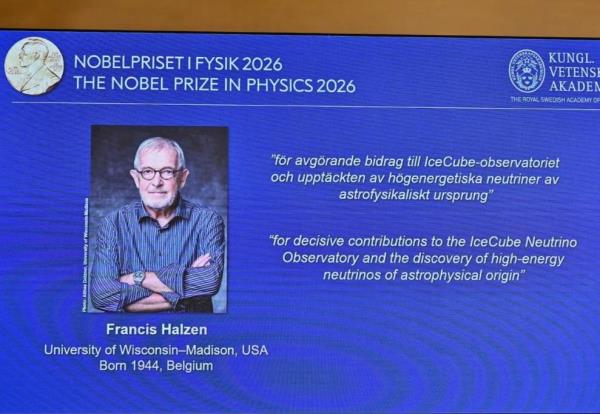 Nhà khoa học săn hạt bí ẩn từ vũ trụ giành giải Nobel Vật lý 2026