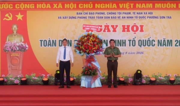 Sôi nổi Ngày Hội toàn dân bảo vệ ANTQ năm 2026 tại phường Sơn Trà