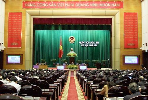 Quốc hội thông qua Hiến pháp mới