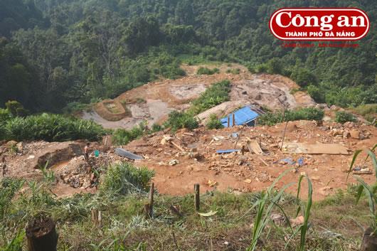 Cận cảnh truy quét, đảm bảo ANTT tại bãi vàng Khe Đương