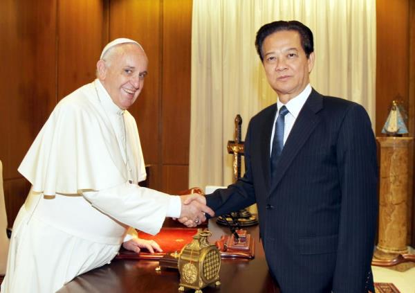 Giáo hoàng Francis bày tỏ quan ngại về tình hình căng thẳng ở Biển Đông