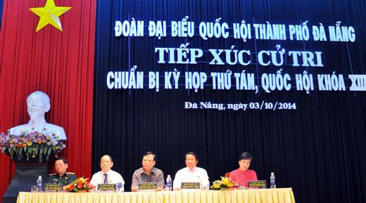 Cử tri quan tâm vấn đề lợi ích Quốc gia