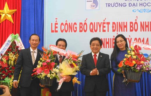 Bổ nhiệm 3 phó hiệu trưởng Trường Đại học Ngoại ngữ Đà Nẵng