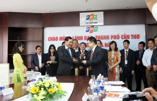Cần Thơ và FPT hợp tác phát triển công nghệ thông tin-viễn thông