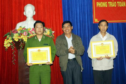 Tuyên dương thành tích phòng chống tội phạm