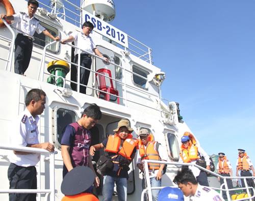 Ghi trên tàu CSB 2012