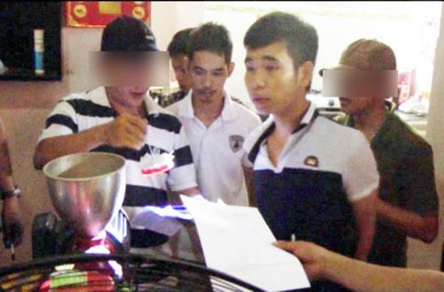 Bắt quả tang ổ cá độ bóng đá