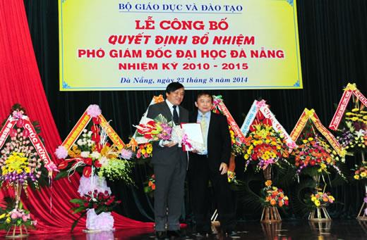 PGS-TS Trương Bá Thanh được bổ nhiệm Phó Giám đốc Đại học Đà Nẵng