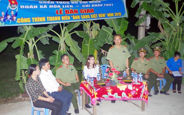 Tuổi trẻ Công an ghi điểm với Năm Văn hóa, văn minh đô thị
