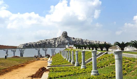 Những ngày cuối năm trên công trình quốc gia Tượng đài Mẹ VNAH
