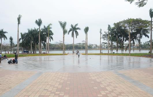 Nâng cấp, cải tạo Công viên 29-3 đảm bảo phục vụ người dân chơi Tết