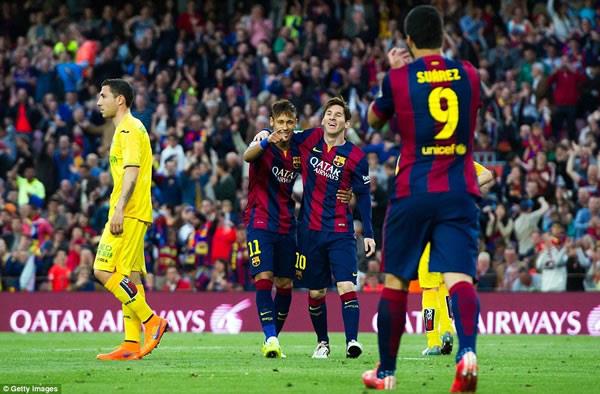 Messi - Suarez - Neymar hay nhất lịch sử Barcelona