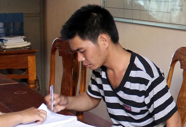 Truy bắt đối tượng nghiện ma túy trộm ô-tô