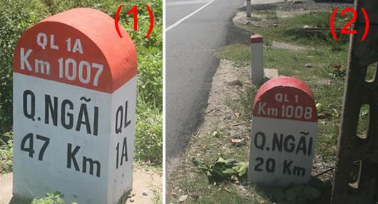 Loạn cột Km trên QL1A