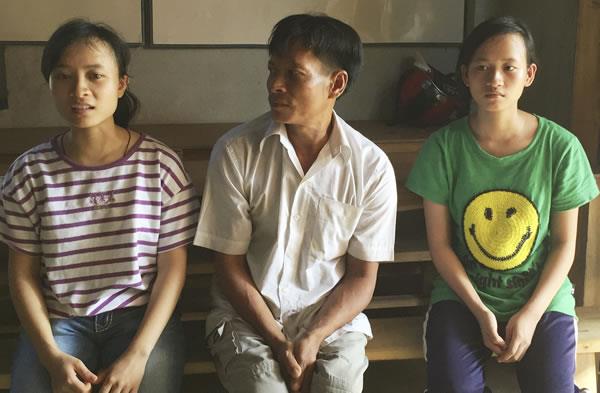 3 chị em nhà nghèo cùng đỗ đại học