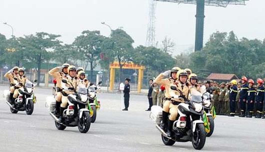 Xuất quân bảo vệ Đại hội Đảng toàn quốc lần thứ XII