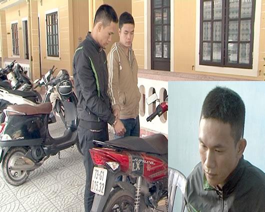 Trộm xe máy, sa lưới trên xe khách
