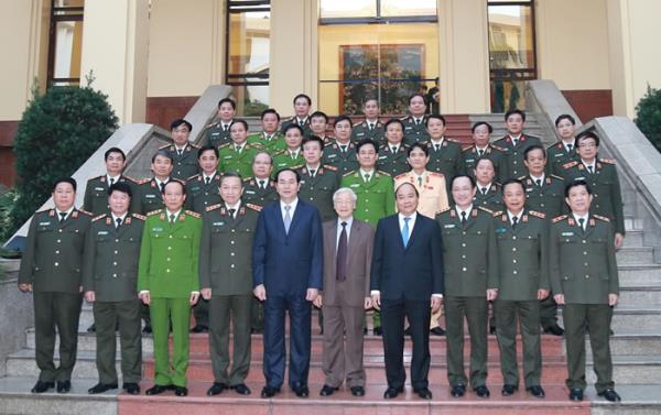 Đảng ủy Công an Trung ương Hội nghị tổng kết công tác năm 2016