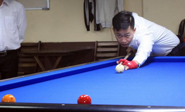 70 VĐV dự tranh giải billiards các CLB TP Đà Nẵng năm 2016