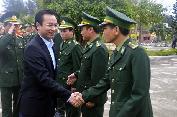 Bí thư Thành ủy Đà Nẵng thăm, chúc mừng ngày truyền thống BĐBP và ngày Biên phòng toàn dân 3-3