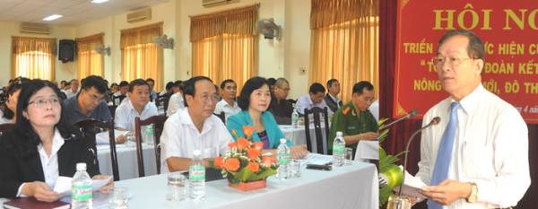 Triển khai CVĐ Toàn dân đoàn kết xây dựng nông thôn mới, đô thị văn minh