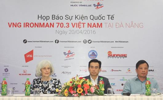 1.132 VĐV tham dự cuộc thi thể thao Ironman 70.3 Việt Nam tại TP Đà Nẵng