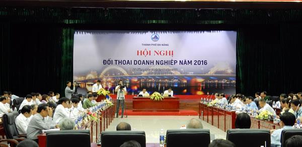 Lãnh đạo Đà Nẵng đối thoại với cộng đồng doanh nghiệp