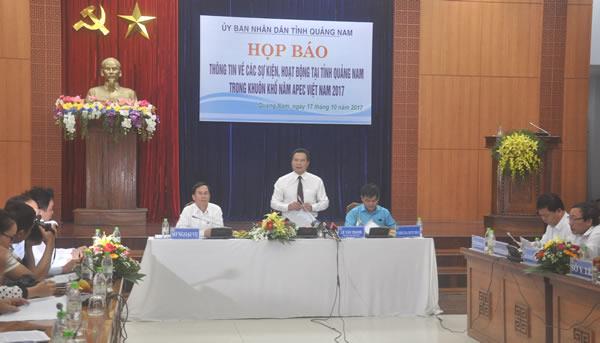 Quảng Nam: Sẵn sàng cho các hoạt động APEC