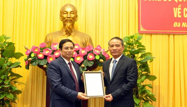 Đồng chí Trương Quang Nghĩa giữ chức Bí thư Thành ủy Đà Nẵng