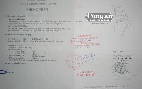 Sổ đỏ đây, đất ở... mô?