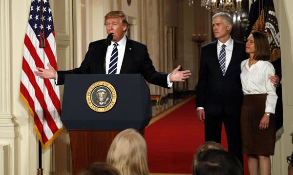 Vì sao ông Trump chọn Neil Gorsuch làm Thẩm phán Tòa án Tối cao?