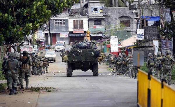 Marawi ngày càng khốc liệt