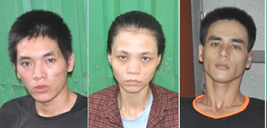Bắt 5 đối tượng chuyên trộm cắp
