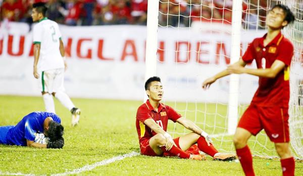 U22 Việt Nam hòa đáng tiếc trước Indonesia