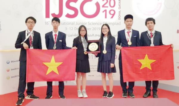 Việt Nam đạt thành tích xuất sắc tại Kỳ thi Olympic Khoa học trẻ quốc tế IJSO 2019